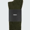 Best Sale Finisterre Ribbed Sock Khaki