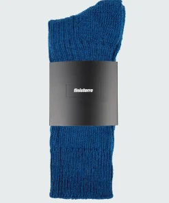 Store Finisterre Ribbed Sock Kingfisher