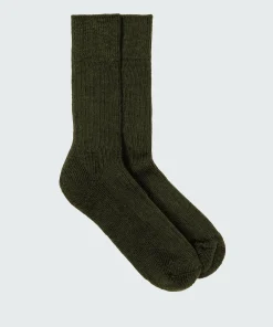 Best Sale Finisterre Ribbed Sock Khaki
