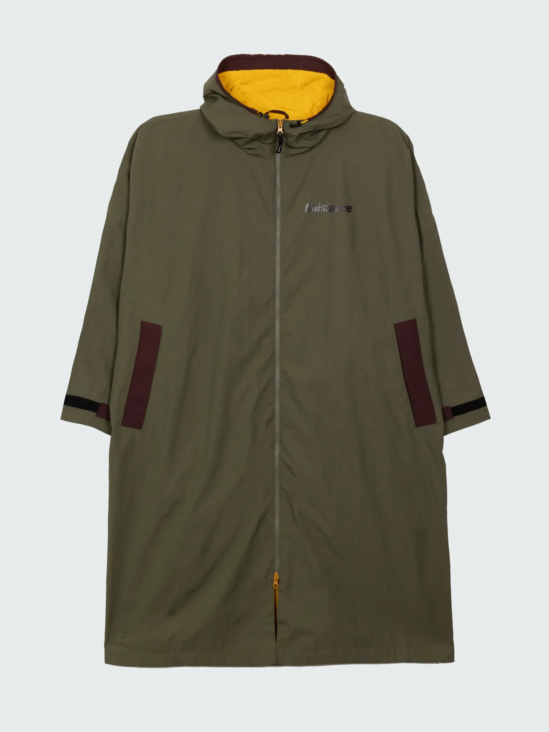 Clearance Finisterre Tego Long Sleeve Robe Olive/Manuka
