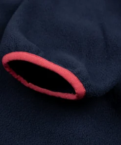 Cheap Finisterre Women's Axiom 1/4 Snap Fleece Navy/Rouge/WillowGreen