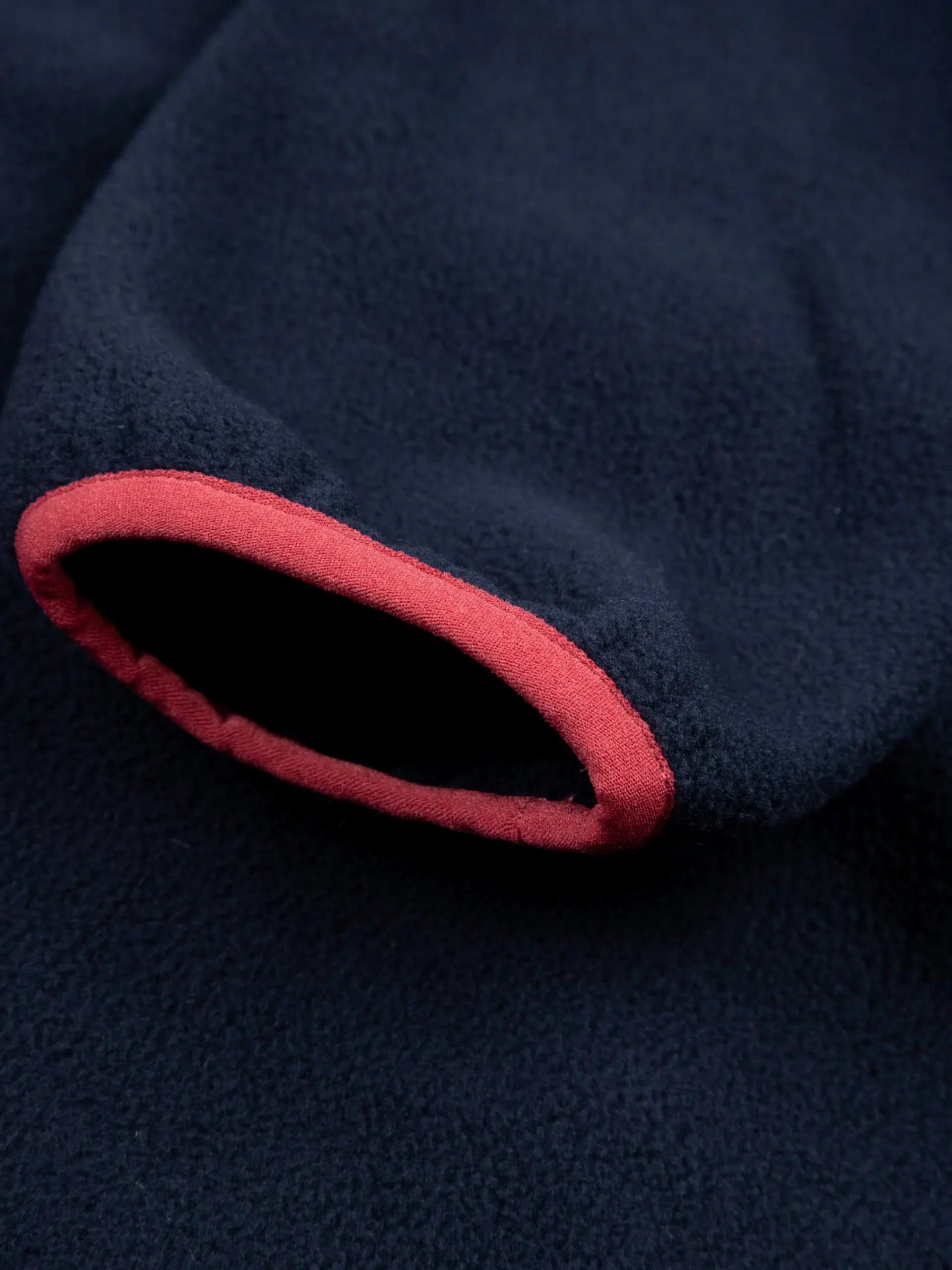 Cheap Finisterre Women's Axiom 1/4 Snap Fleece Navy/Rouge/WillowGreen