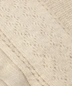 Discount Finisterre Women's Berneray Cable Crew Sweater PebbleGrey