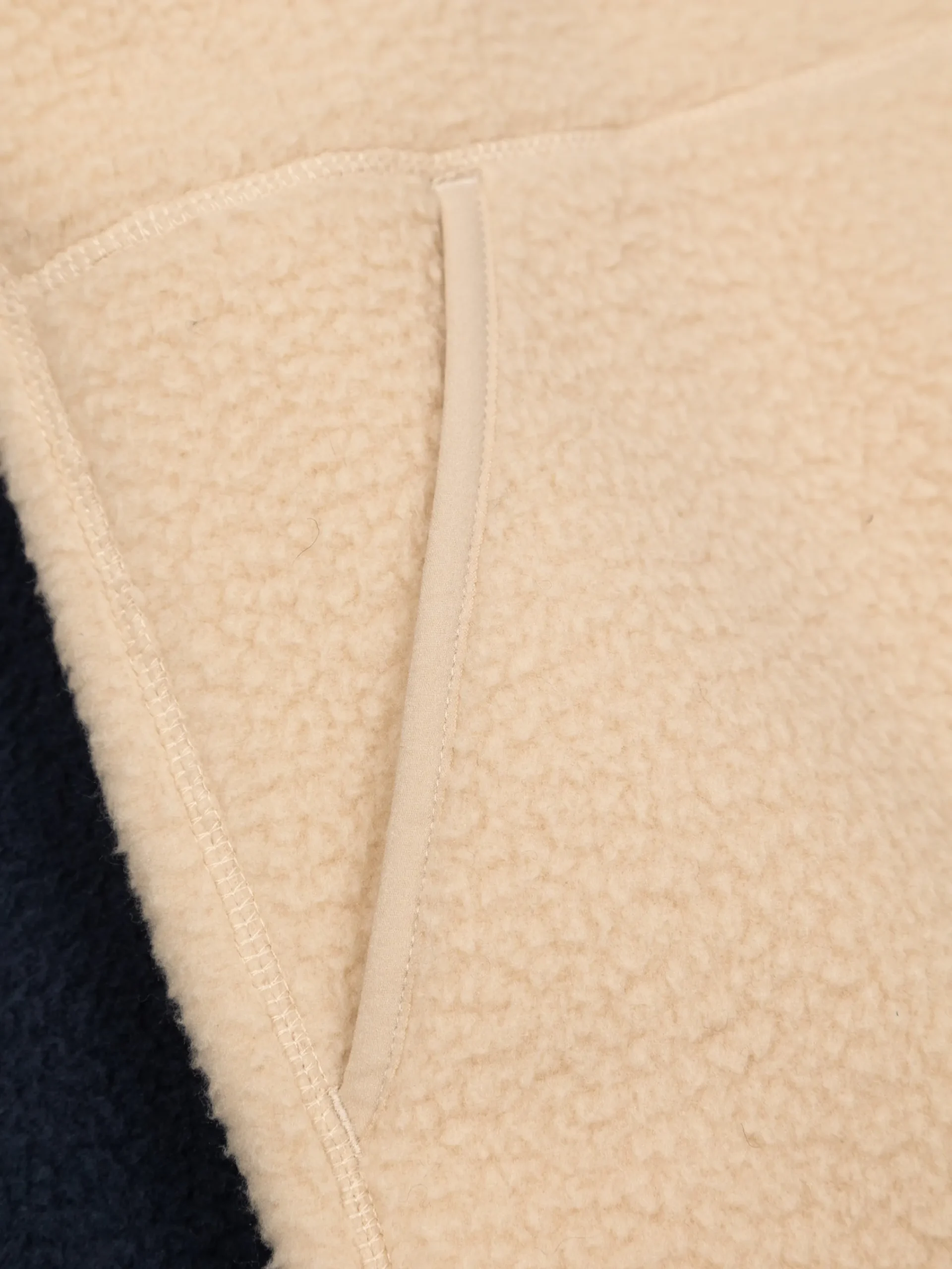 Outlet Finisterre Women's Bolster Full Zip Fleece Navy/Oatmeal/Olive