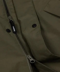 Shop Finisterre Women's Caelus Waterproof Parka Olive