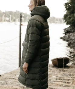 Outlet Finisterre Women's Elara Coat Olive