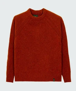 Fashion Finisterre Women's Farne Crew Neck Knit Sweater Sable