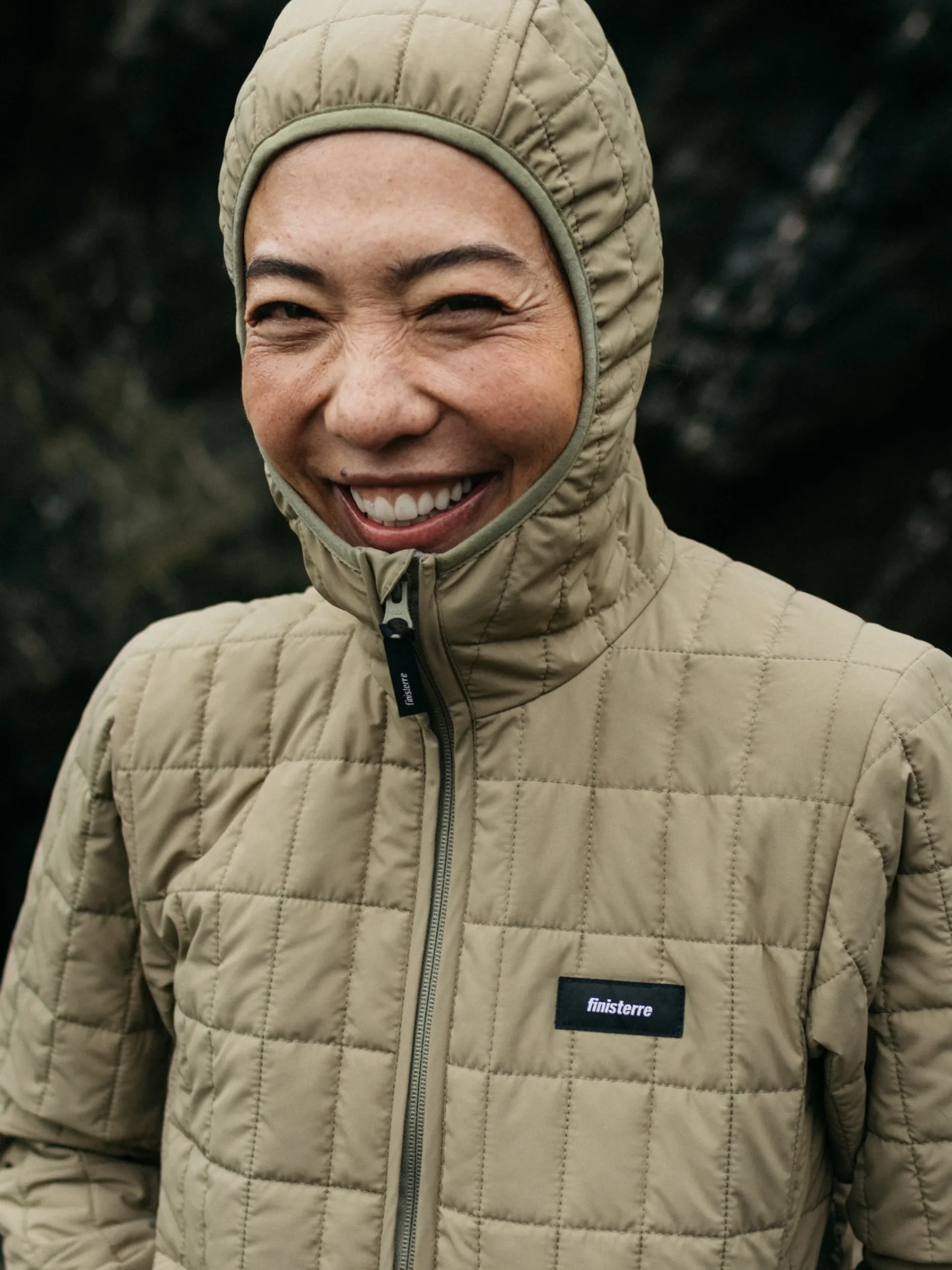 Best Sale Finisterre Women's Firecrest Hooded Jacket WillowGreen