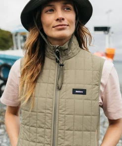 Fashion Finisterre Women's Firecrest Vest WillowGreen