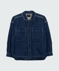 Clearance Finisterre Women's Gwavas Overshirt Denim