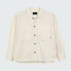 Sale Finisterre Women's Gwavas Overshirt Ecru