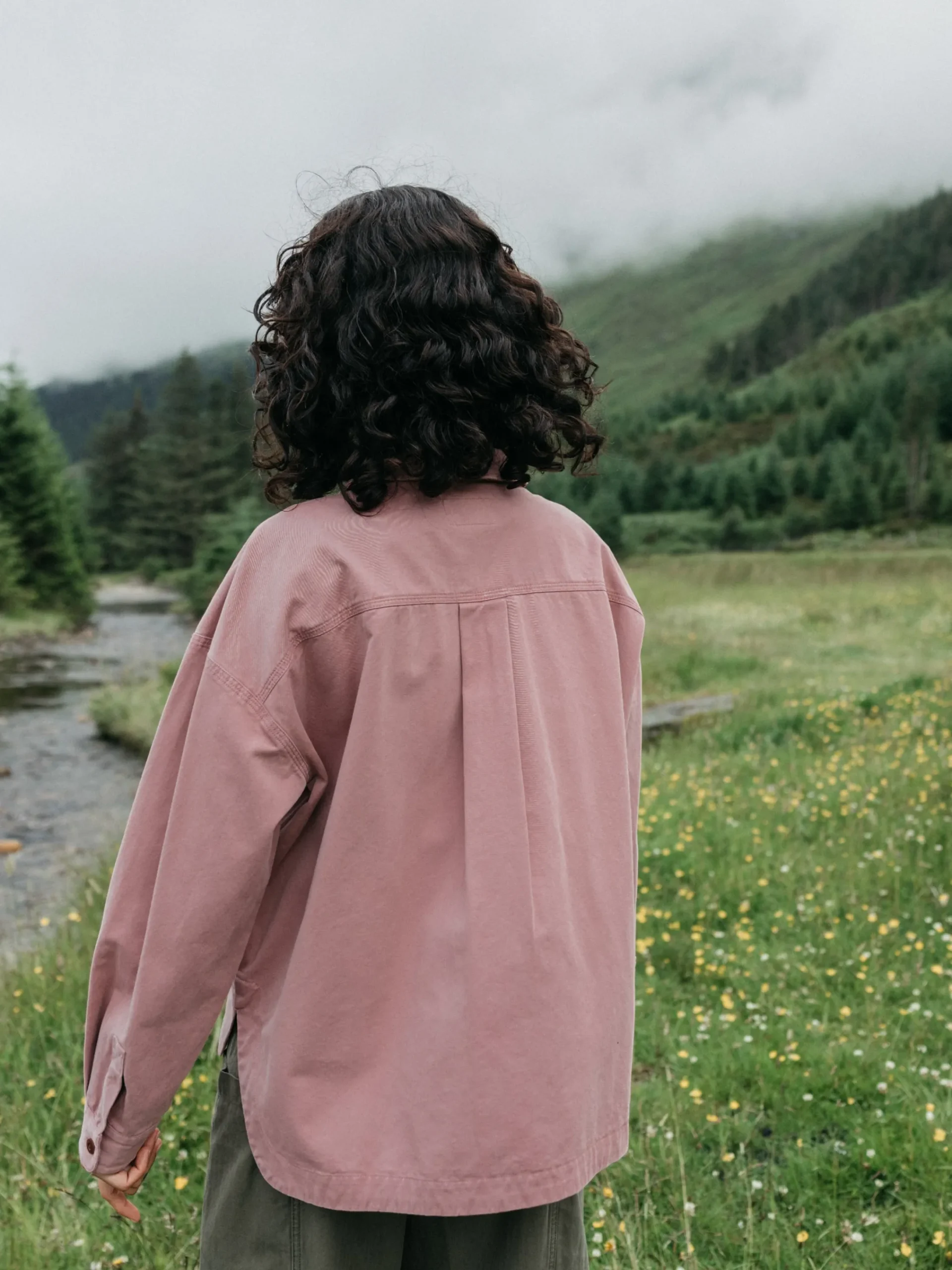 Fashion Finisterre Women's Gwavas Overshirt HeatherMist