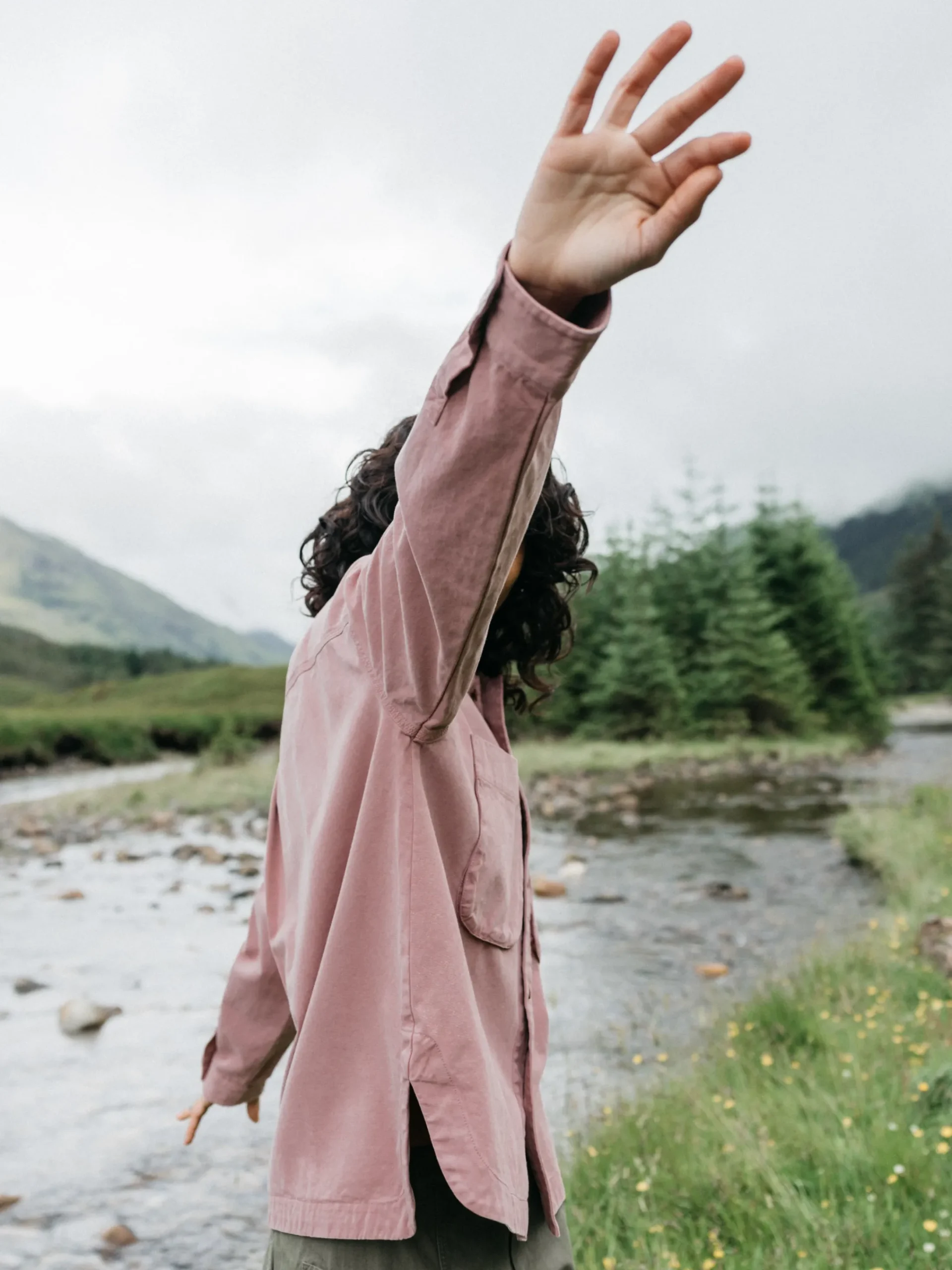 Fashion Finisterre Women's Gwavas Overshirt HeatherMist