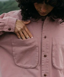 Fashion Finisterre Women's Gwavas Overshirt HeatherMist