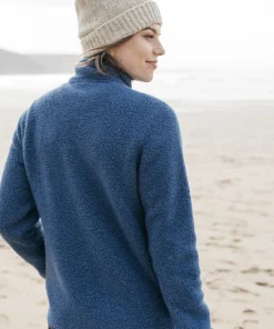 Sale Finisterre Women's Hegen Full Zip Wool Fleece CoastalFjord