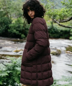 Cheap Finisterre Women's Lapwing Coat BlackCherry