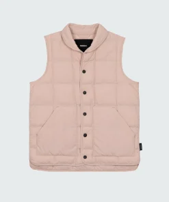 Store Finisterre Women's Lapwing Insulated Vest PinkSmoke