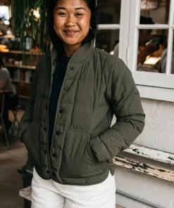 Best Sale Finisterre Women's Lapwing Insulated Jacket Olive