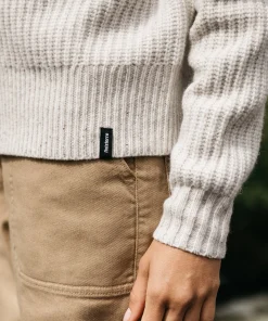 Flash Sale Finisterre Women's Mora Crew Neck Cardigan Ecru