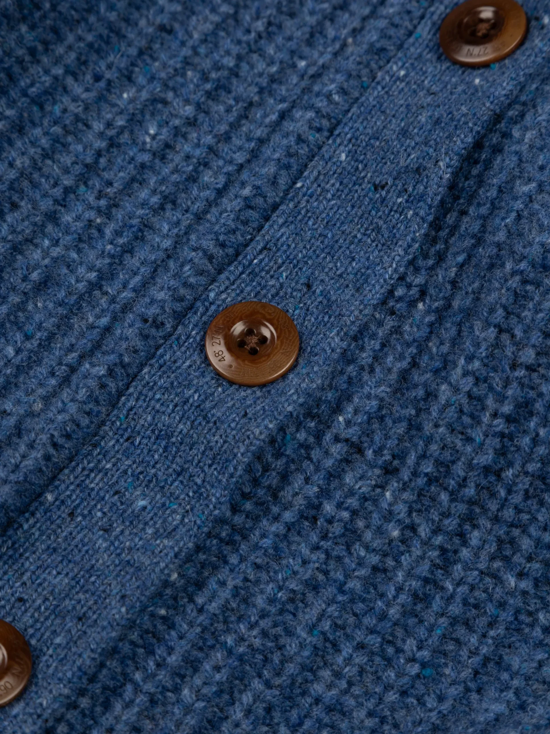 Sale Finisterre Women's Mora Crew Neck Cardigan Denim