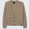 Hot Finisterre Women's Mora Knit Cardigan Oatmeal