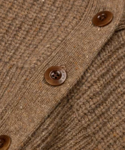 New Finisterre Women's Mora Knit Cardigan EarthBrown