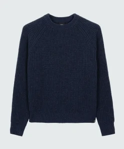 Hot Finisterre Women's Mora Knit Sweater Navy