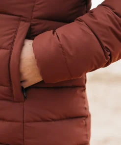 Outlet Finisterre Women's Nebulas Insulated Jacket DarkRosewood