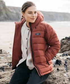 Outlet Finisterre Women's Nebulas Insulated Jacket DarkRosewood