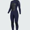 New Finisterre Women's Nieuwland 4.5/3.5mm Yulex® Chest Zip Wetsuit Ink