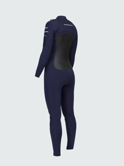 Shop Finisterre Women's Nieuwland 3.5/2.5mm Yulex® Chest Zip Wetsuit Ink