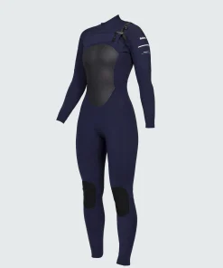 Shop Finisterre Women's Nieuwland 3.5/2.5mm Yulex® Chest Zip Wetsuit Ink
