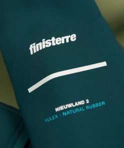 Best Finisterre Women's Nieuwland 2mm Yulex® Long Sleeve Swimsuit Teal/Khaki/Aqua