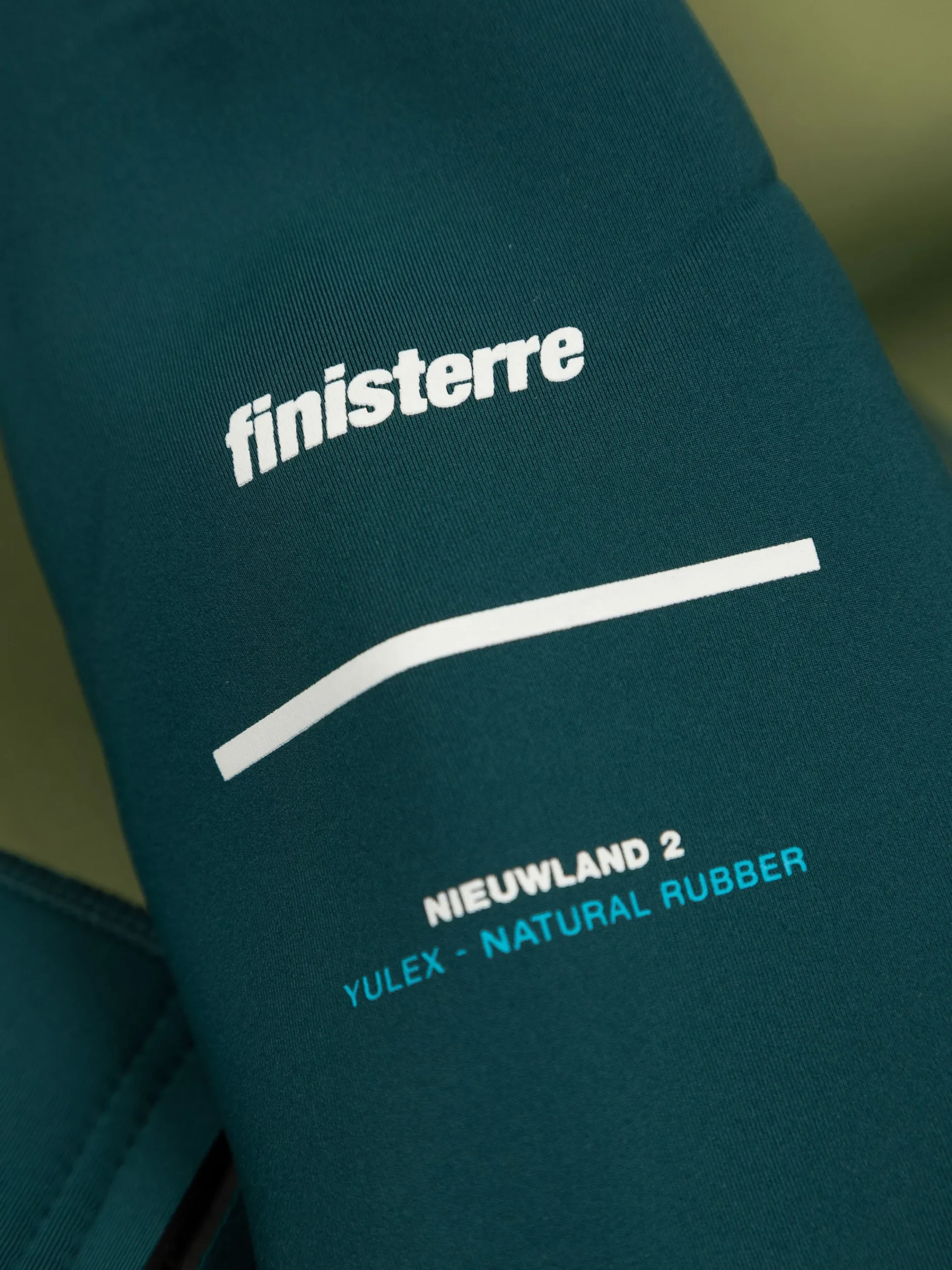 Hot Finisterre Women's Nieuwland 2mm Yulex® Long Sleeve Top Teal/Khaki/Aqua