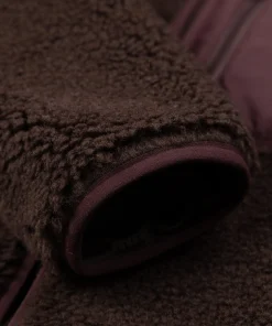 Outlet Finisterre Women's Orsik Fleece Longline Jacket SealBrown