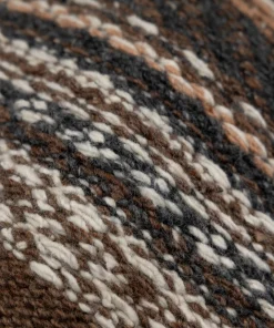 Outlet Finisterre Women's Rocall Fair Isle Roll Neck Sweater ChocolateMulti