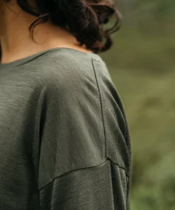 Flash Sale Finisterre Women's Seeker Merino Long Sleeve T-Shirt Olive