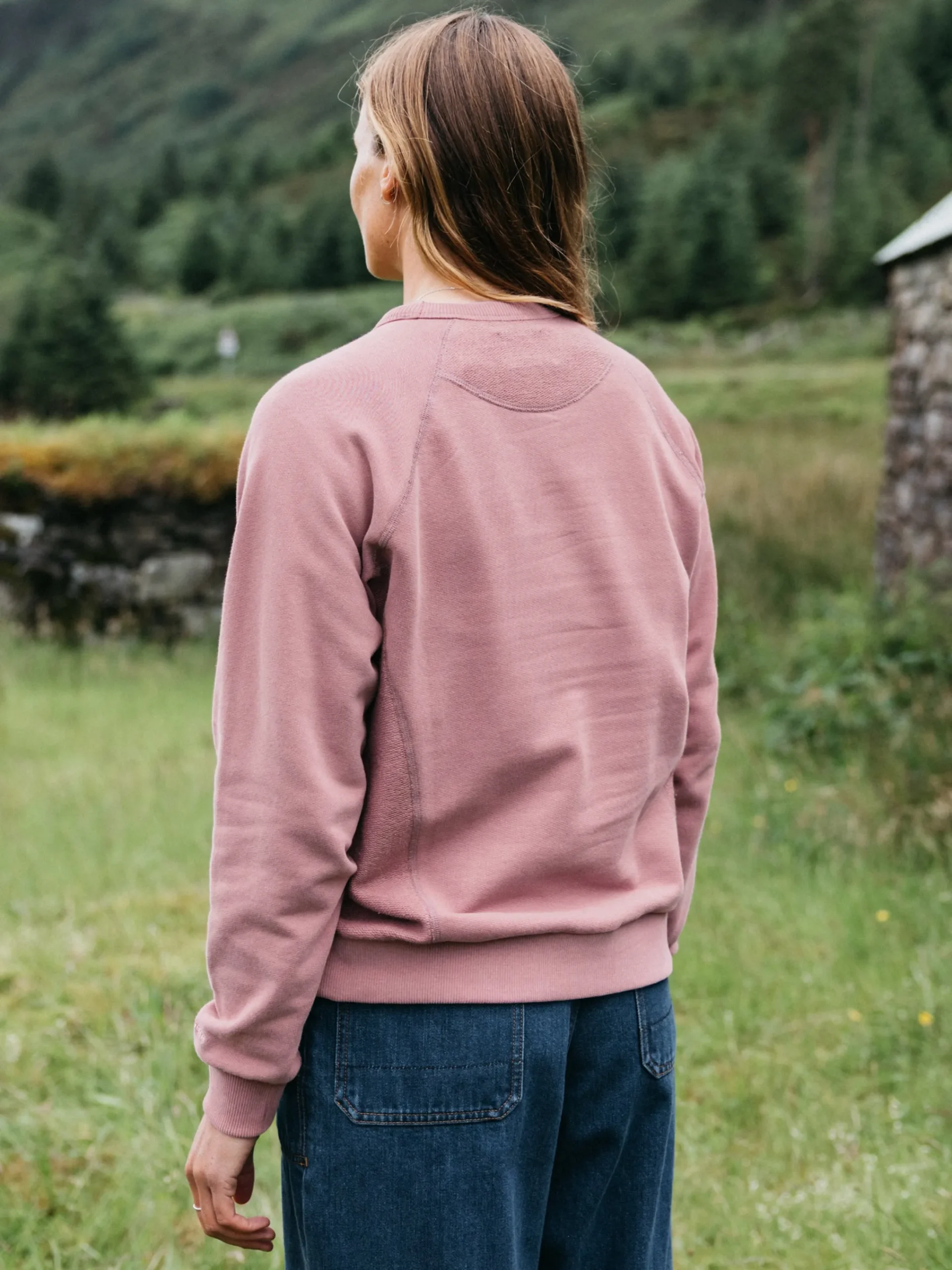 Online Finisterre Women's Serpentine Sweatshirt HeatherMist
