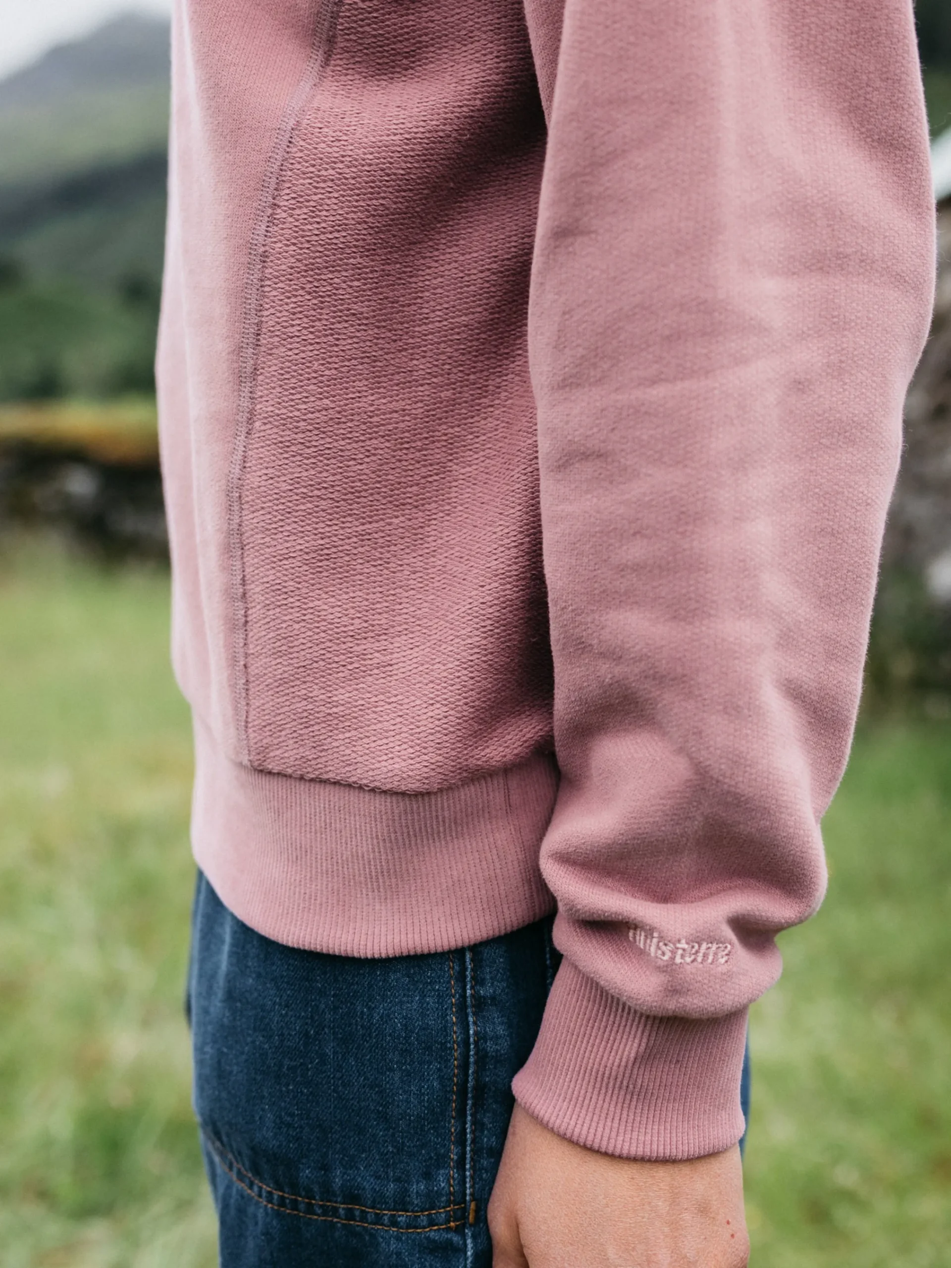 Online Finisterre Women's Serpentine Sweatshirt HeatherMist