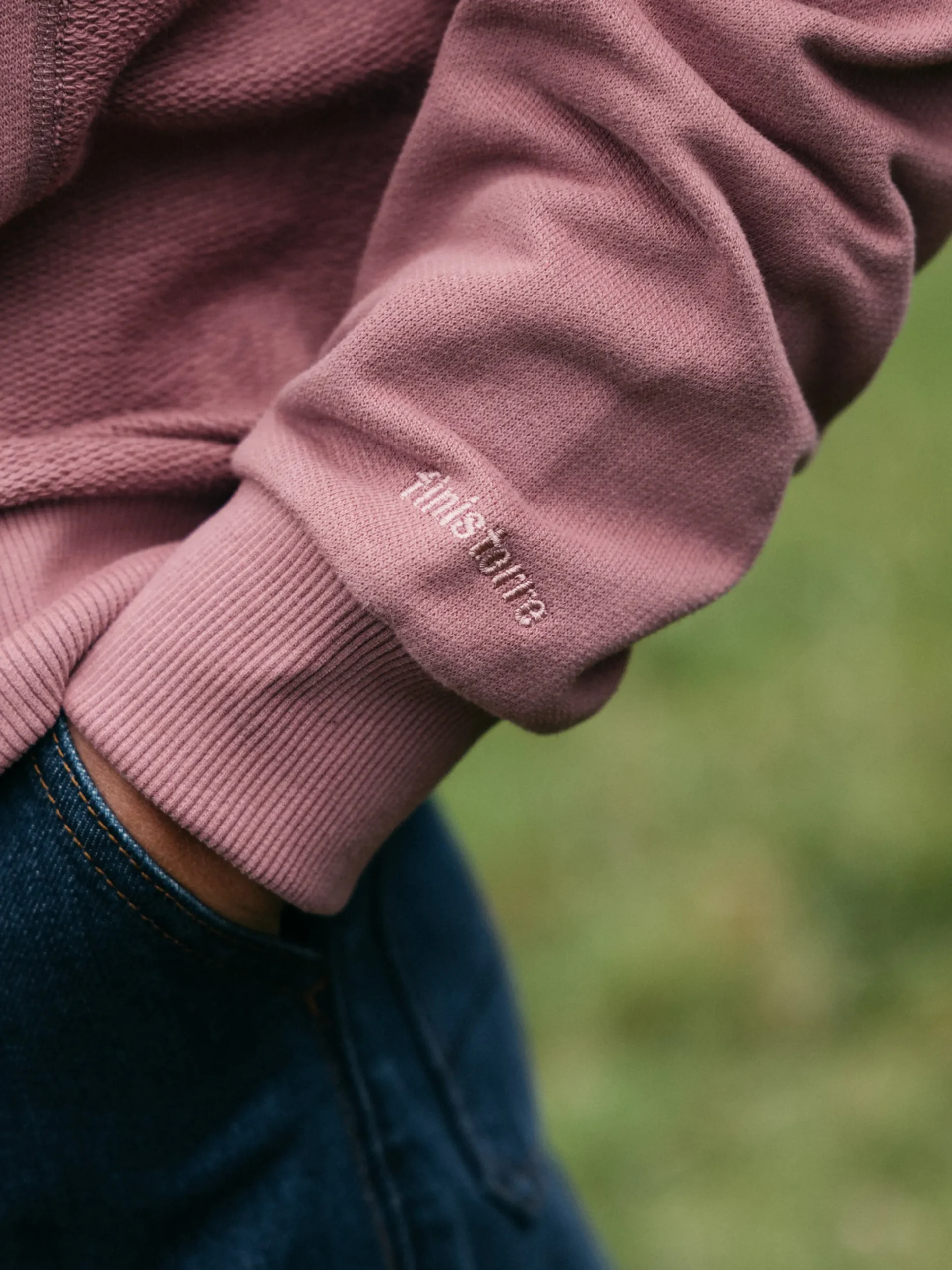 Online Finisterre Women's Serpentine Sweatshirt HeatherMist