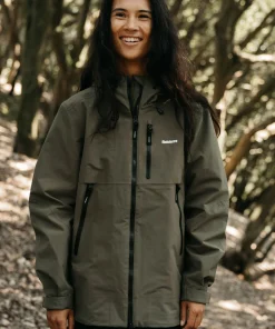 Cheap Finisterre Women's Stormbird Waterproof Jacket Olive