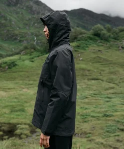 Shop Finisterre Women's Stormbird Waterproof Jacket Black