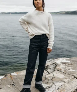 Online Finisterre Women's Taran Sweater Ecru