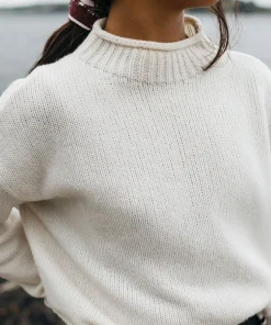 Online Finisterre Women's Taran Sweater Ecru