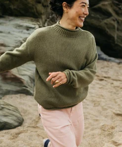 Online Finisterre Women's Taran Sweater WillowGreen