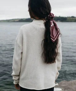 Online Finisterre Women's Taran Sweater Ecru