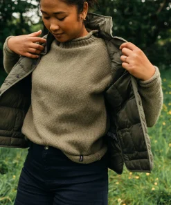Online Finisterre Women's Taran Sweater WillowGreen