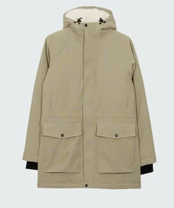 Cheap Finisterre Women's Vellus Parka Jacket WillowGreen