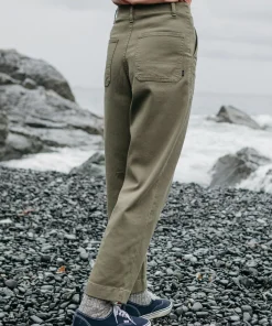 Flash Sale Finisterre Women's Yarrel Canvas Pant WillowGreen