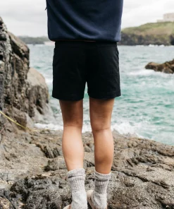 Cheap Finisterre Women's Yarrel Canvas Shorts Black